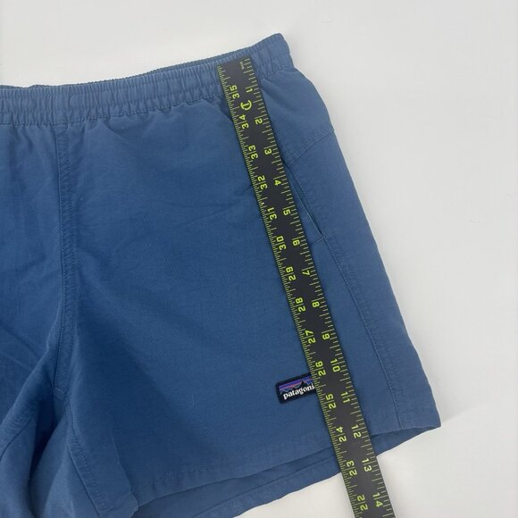 Patagonia Nylon Shorts Blue Womens Size Small Drawstring Waist - Picture 9 of 11